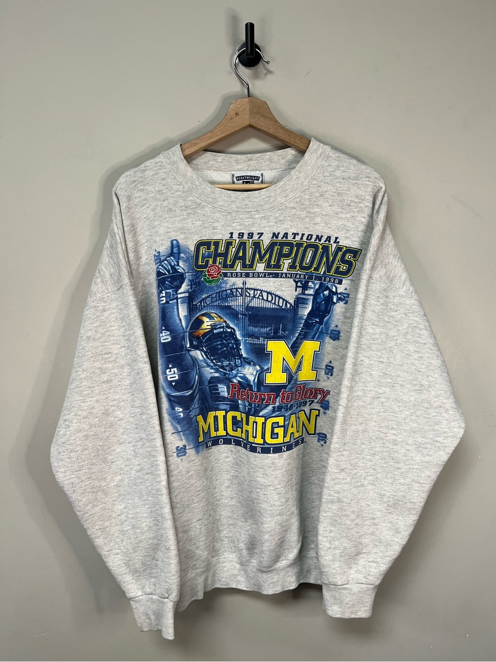 Vintage Michigan Wolverines Crewneck